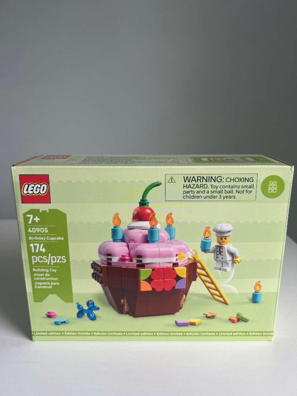 NIB LEGO 40905 Limited Edition Birthday Cupcake